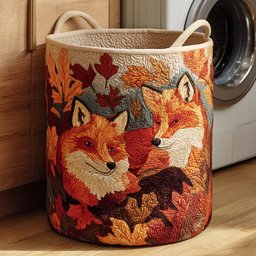 Golden Prowler Quilted Laundry Basket Perfect Gift For College Dorm