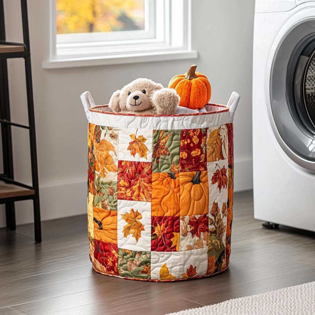 Sweater Joy Quilted Laundry Basket Perfect Birthday Gift Idea