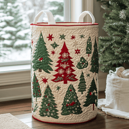 Golden Pines Quilted Laundry Basket Must-Have Laundry Essential