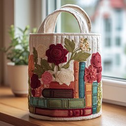 Petal Tales Quilted Laundry Basket Gift To Brighten Their Day
