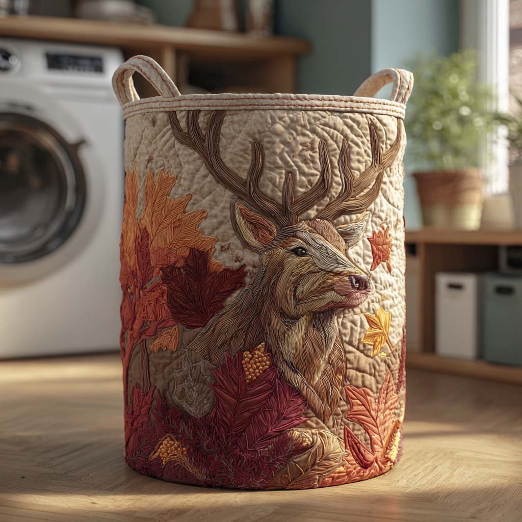 Stagwatch Quilted Laundry Basket Halloween Merch Gift