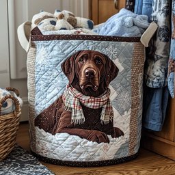 Winter Buddy Quilted Laundry Basket Great Idea For New Home