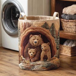 Forest Stalker Quilted Laundry Basket Graduation Merch Gift