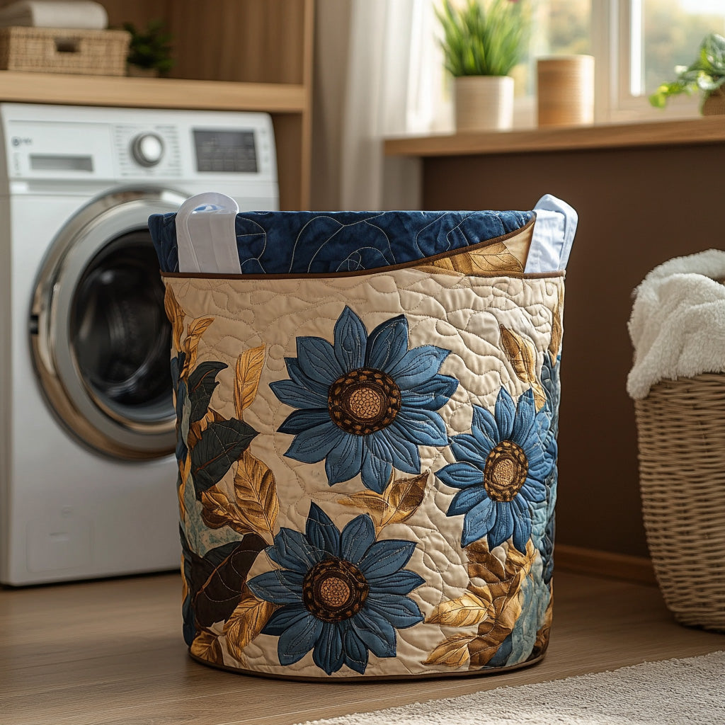 Rustic Sun Quilted Laundry Basket Mother�s Day Merch Gift