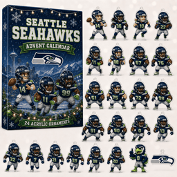 Seattle Seahawks Advent Calendar 2026 Christmas Advent Calendar Xmas Countdown Gifts For The 12s