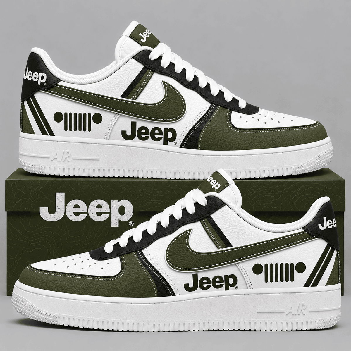 Jeep Automotive Heritage Air Force 1 Sneakers