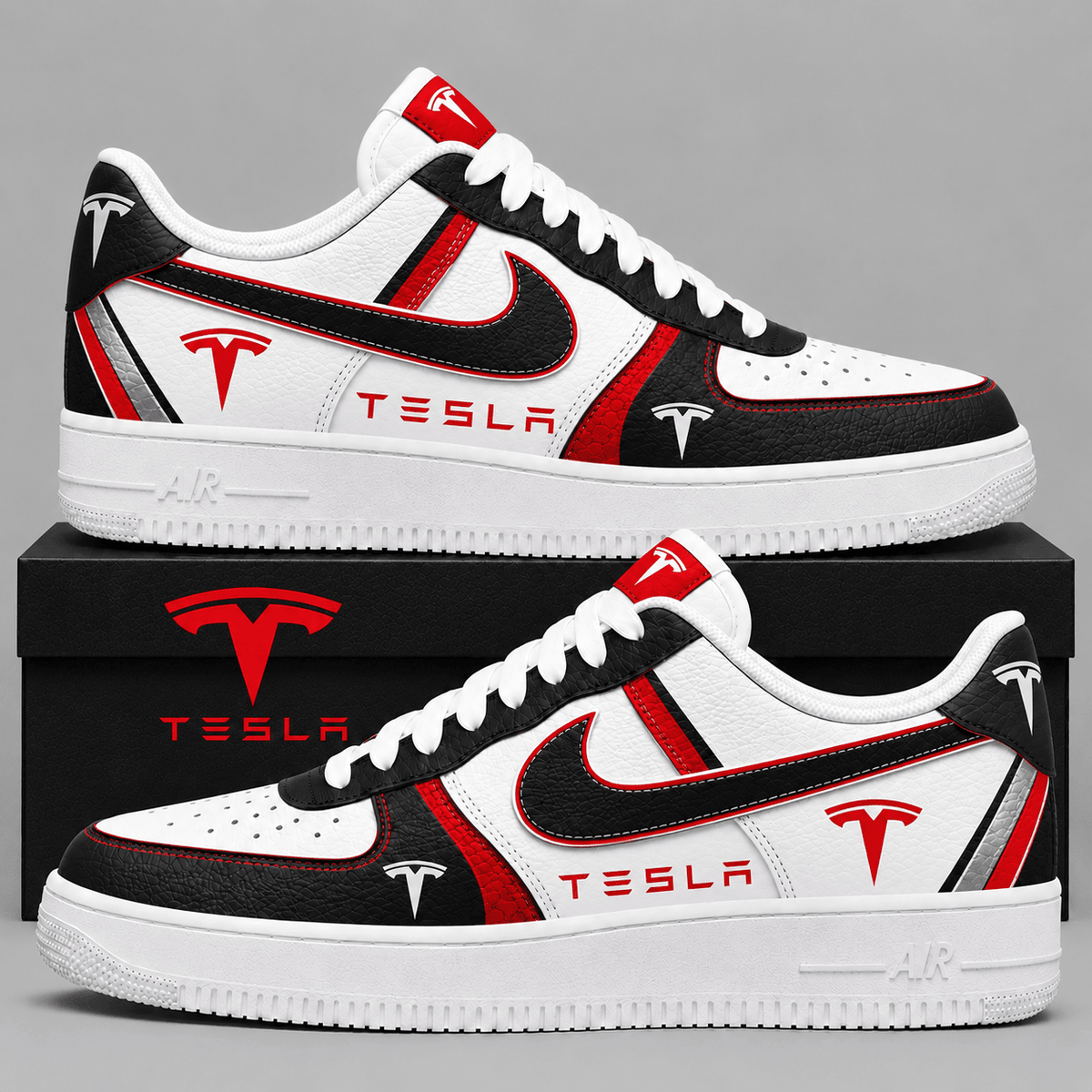 Tesla Automotive Heritage Air Force 1 Sneakers