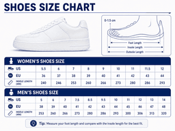 Shoes Size Chart