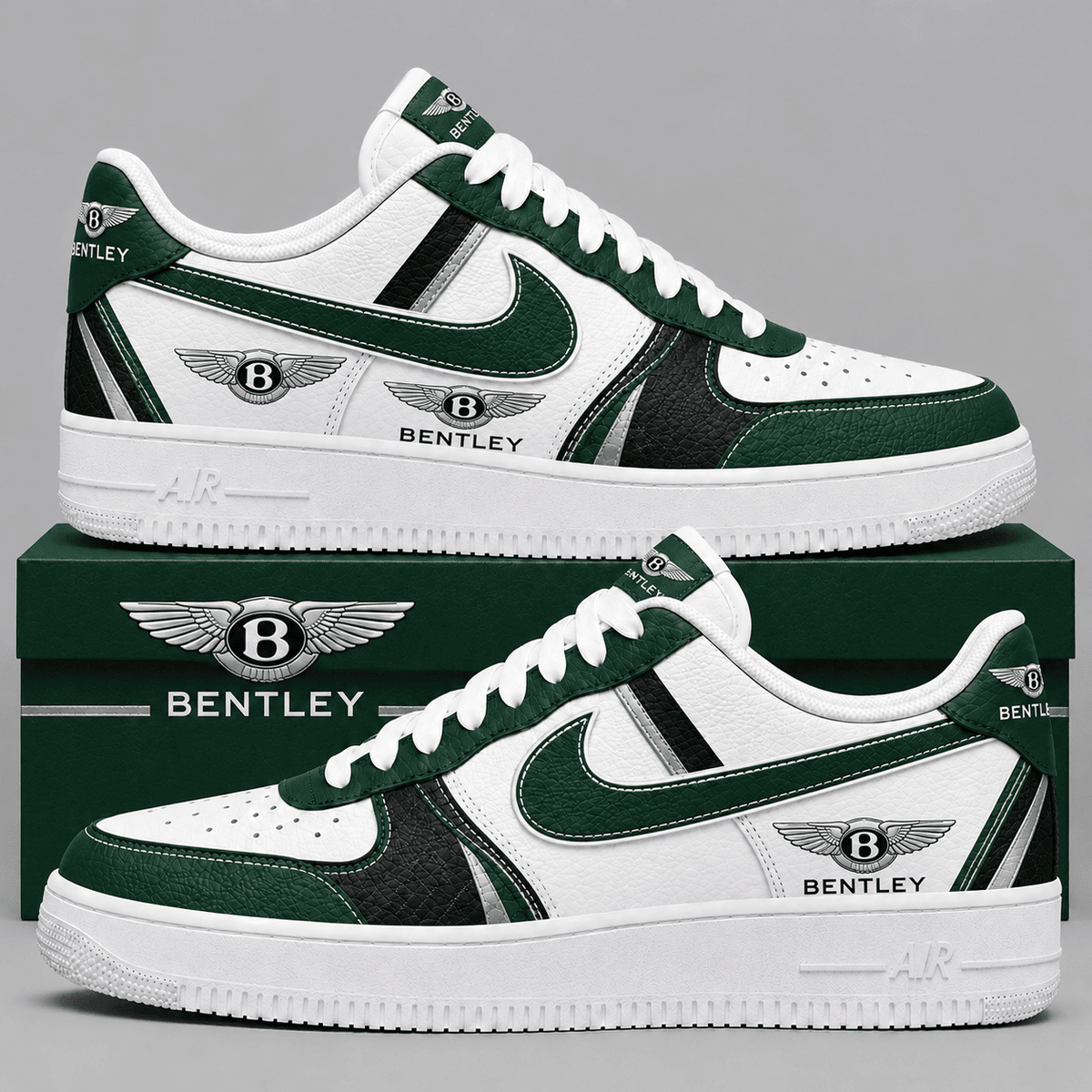 Bentley Automotive Heritage Air Force 1 Sneakers