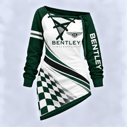 Bentley Motorsport Checkered Flag Lace-Up Sweatshirt