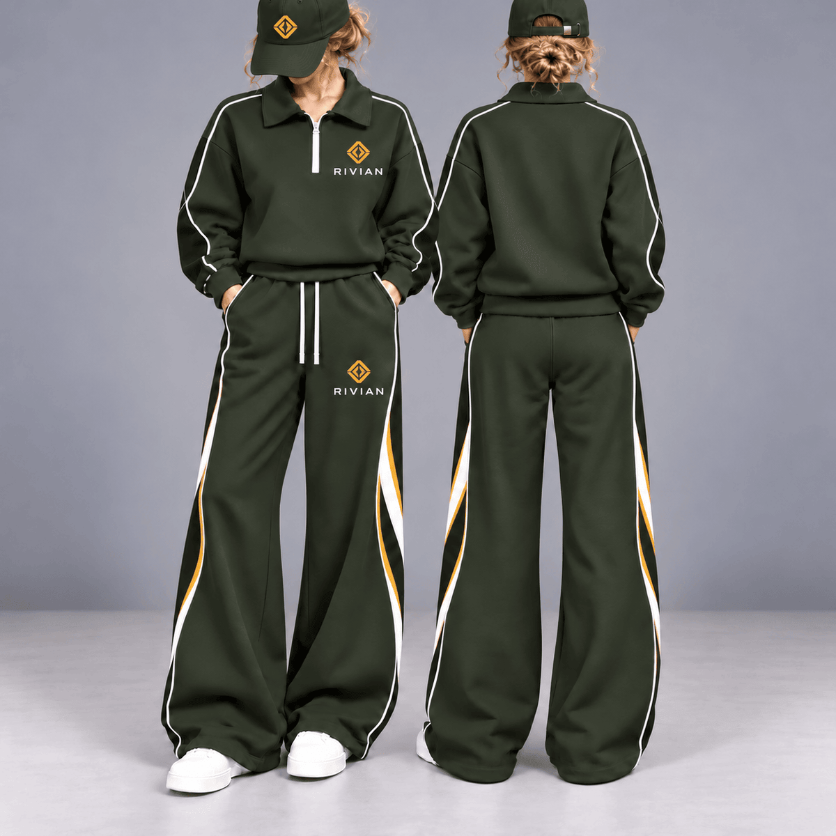 Rivian Quarter-Zip and Pants