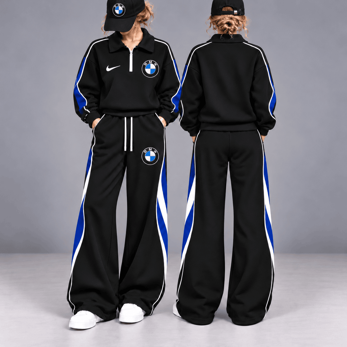 BMW Quarter-Zip and Pants