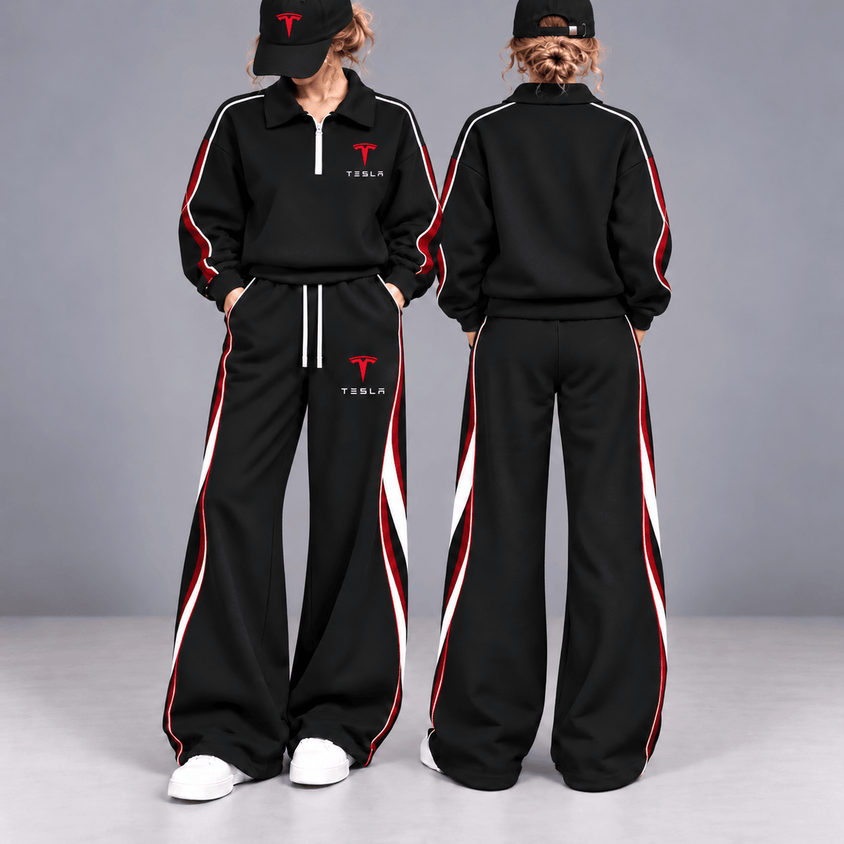 Tesla Quarter-Zip and Pants