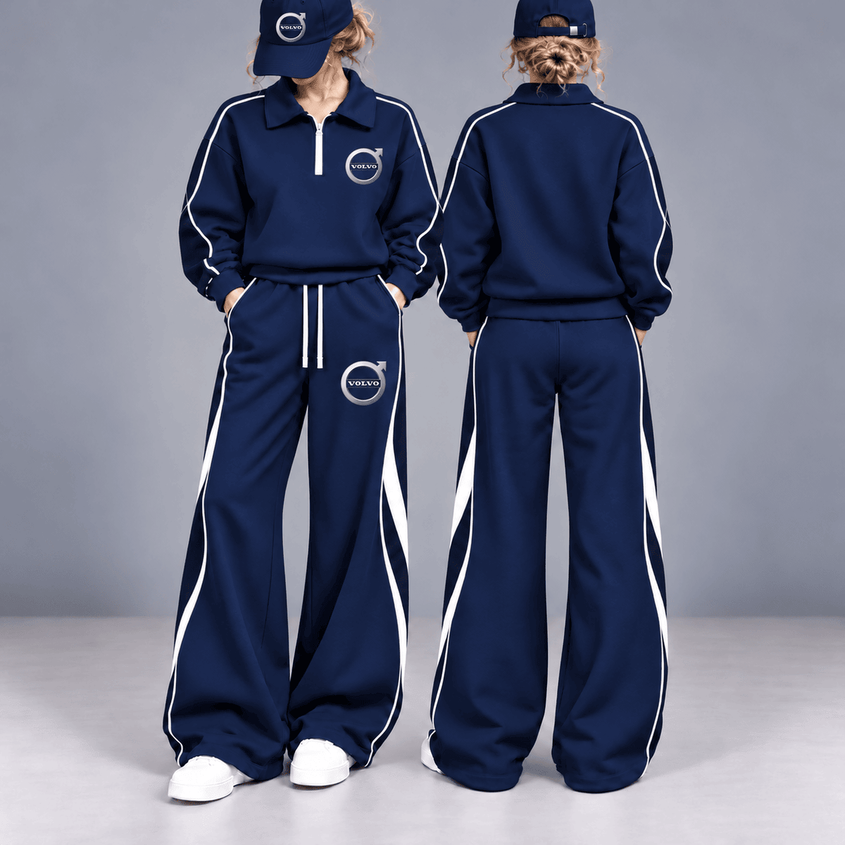 Volvo Quarter-Zip and Pants