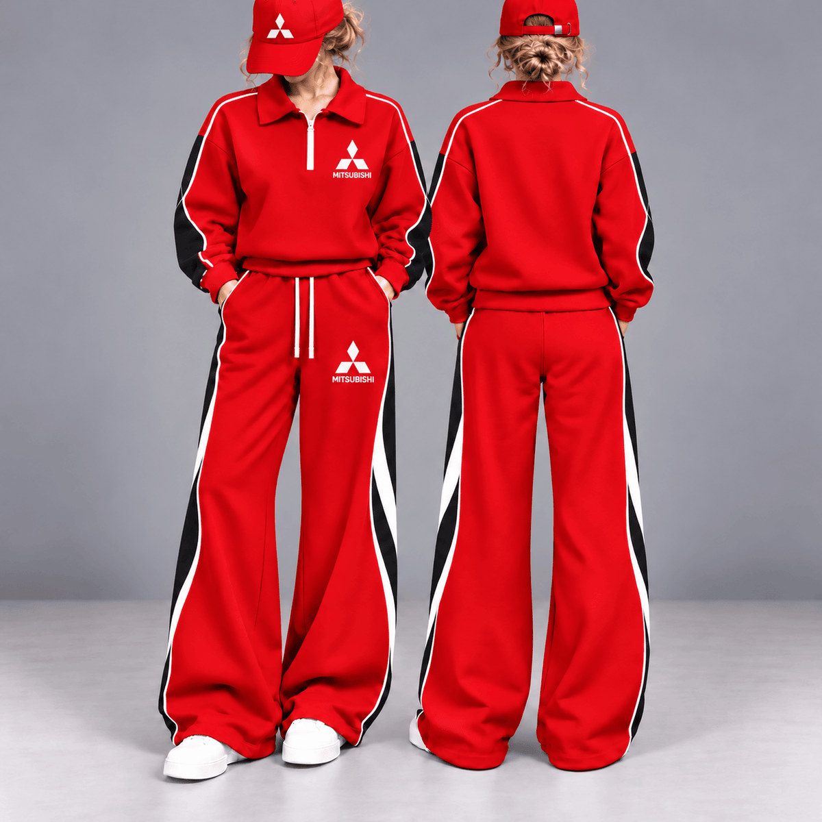 Mitsubishi Quarter-Zip and Pants