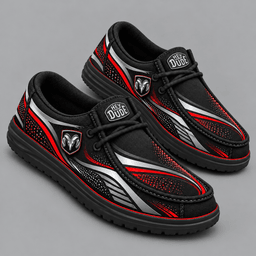RAM | Premium Men's Aero Motion Speedline Graphic Hey Dude Style Casual Slip-On Loafers Lightweight Comfort Walking Shoes NDN cover