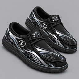 Lexus | Premium Men's Aero Motion Speedline Graphic Hey Dude Style Casual Slip-On Loafers Lightweight Comfort Walking Shoes NDN cover