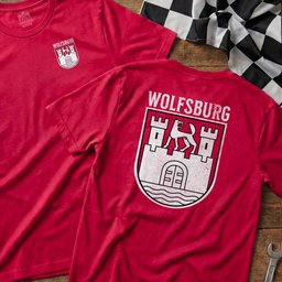 Wolfsburg Emblem Distressed T-Shirt