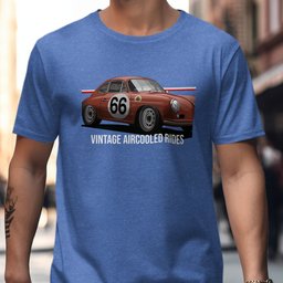 Vintage AirCooled Rides Racer T-Shirt