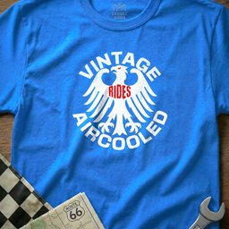 Vintage AirCooled Rides Eagle T-Shirt