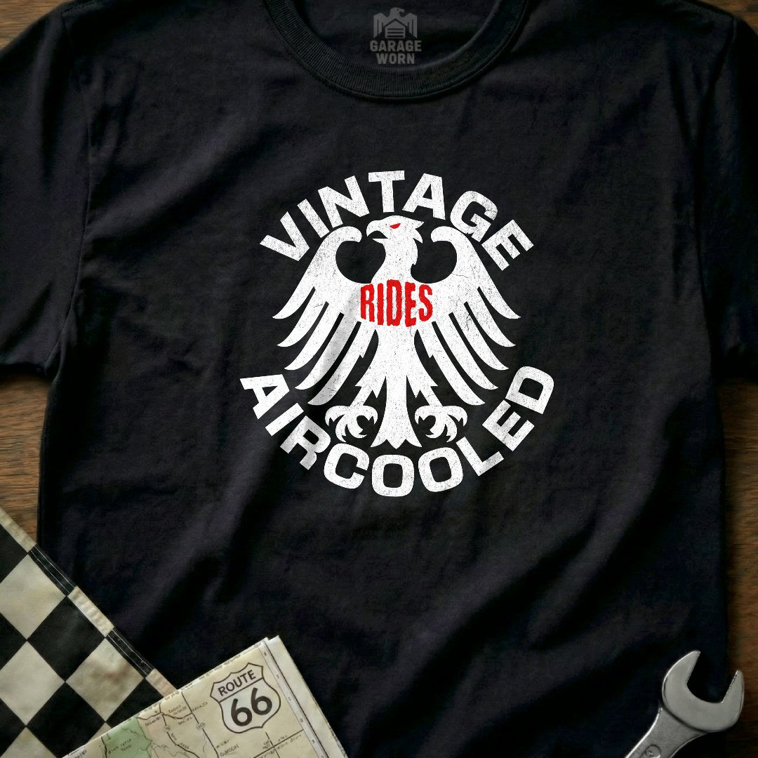 Vintage AirCooled Rides Eagle T-Shirt
