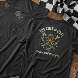 Vintage AirCooled Rides - The Cult of Cool T-Shirt