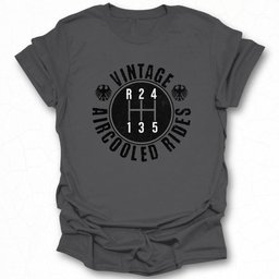 Vintage AirCooled Rides 5-Speed T-Shirt