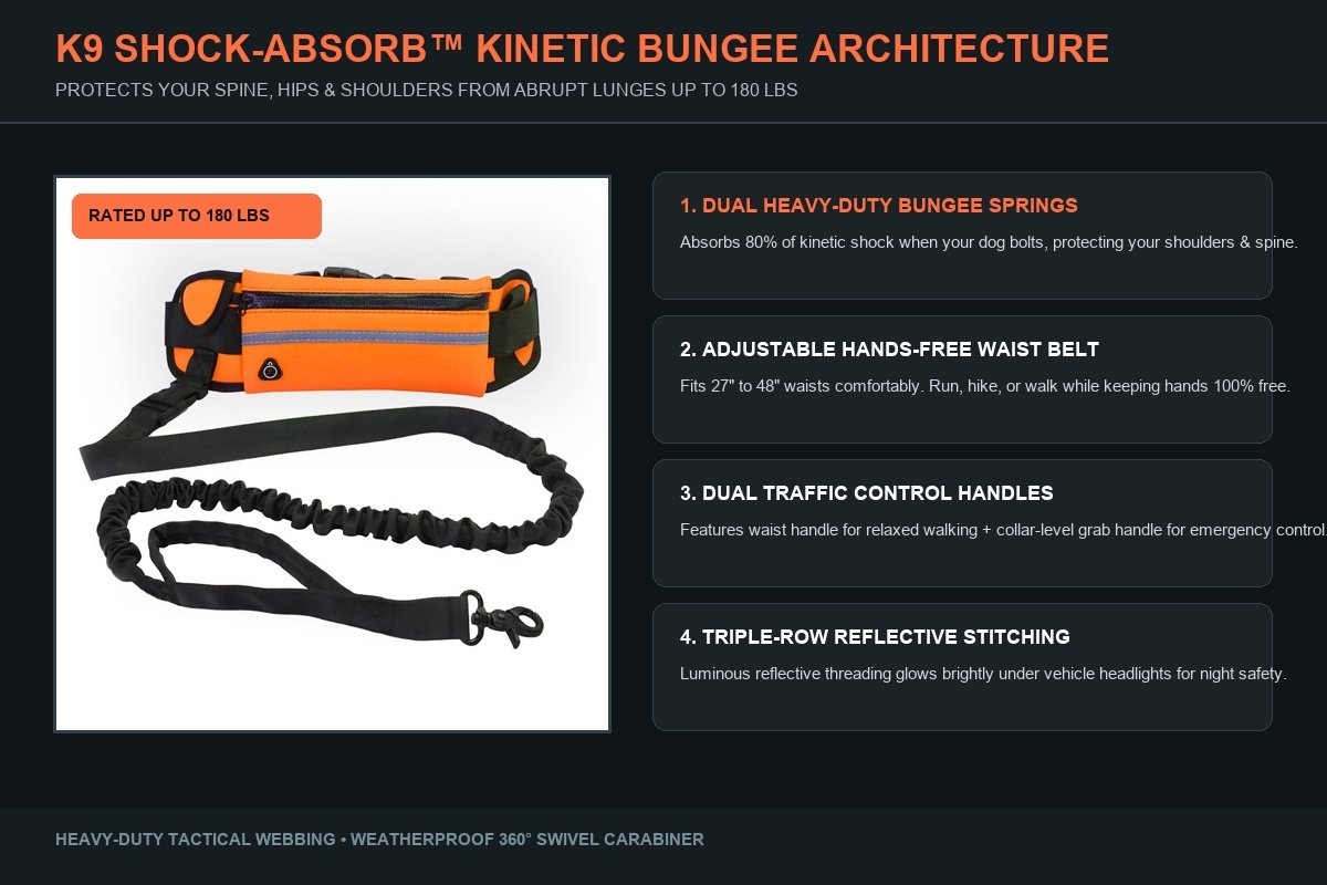 K9 Shock-Absorb Kinetic Bungee Architecture
