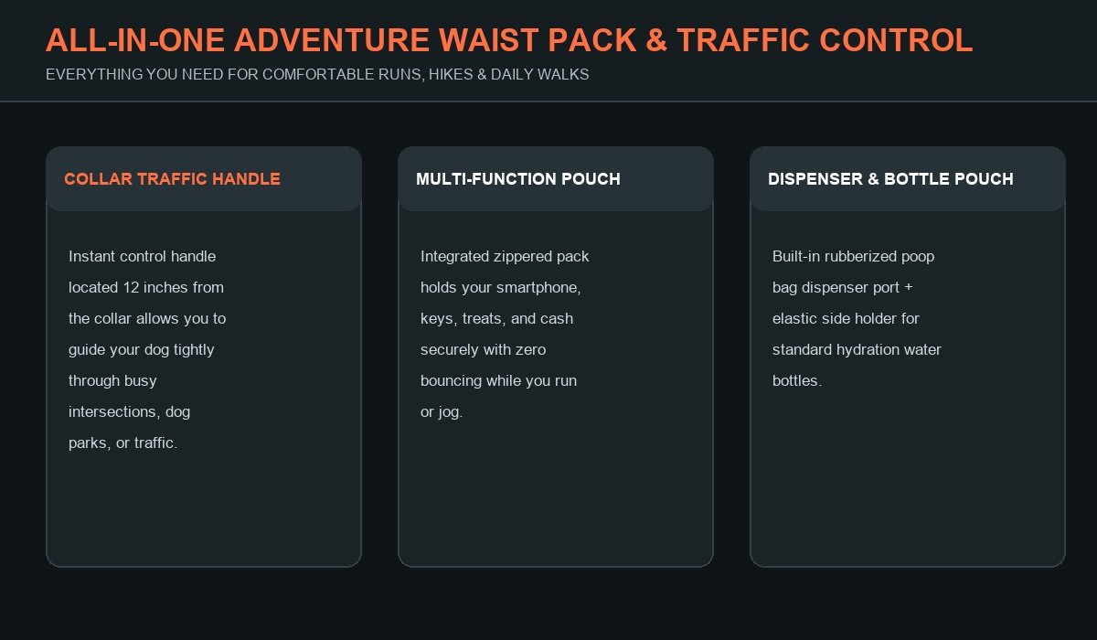 All-in-One Adventure Waist Pack and Traffic Control