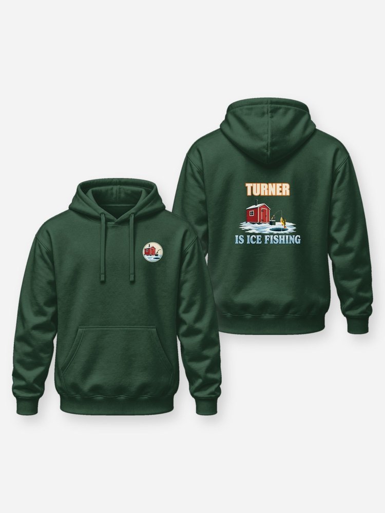 Custom Name Is Ice Fishing Funny Fishing Shirt - Hoodie
