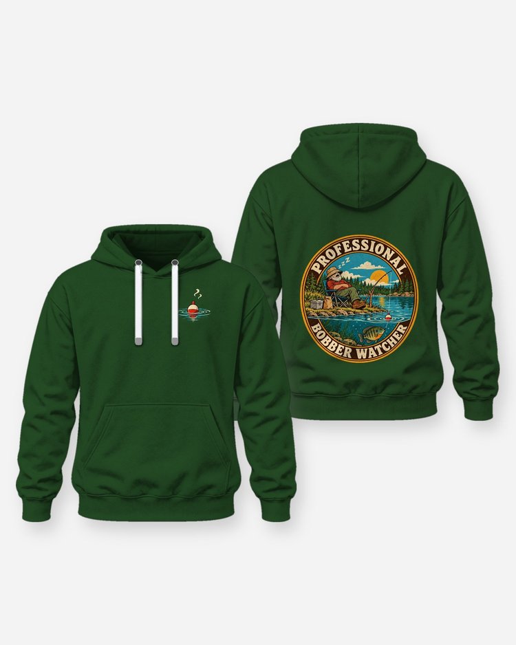Professional Bobber Watcher Funny Bluegill Fishing Shirt - Hoodie