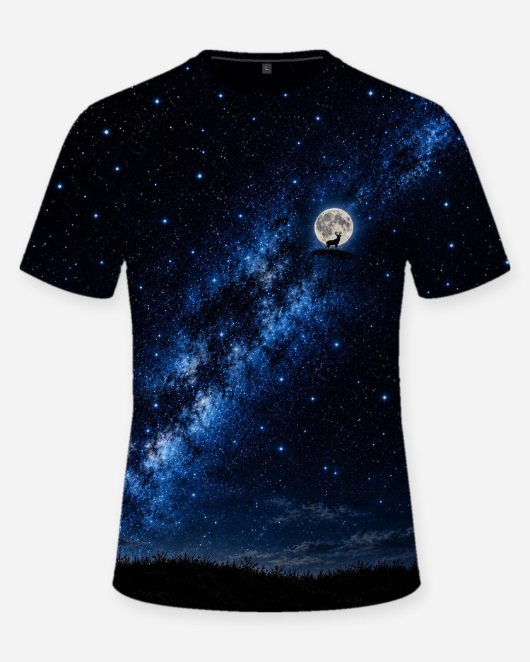 First Buck Moon Phase Custom Name And Date Hunting Shirt - front