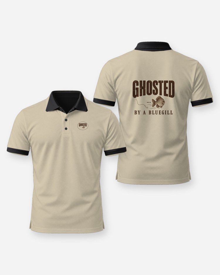 Ghosted By A Bluegill Funny Panfish Fishing T-Shirt - Polo