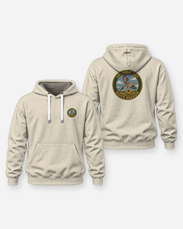Opening Day Dove Season Mourning Dove Sunflower Badge T-Shirt - Hoodie