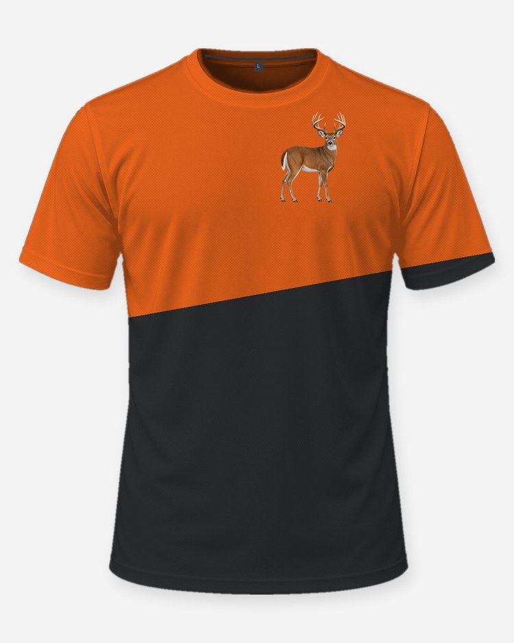 Custom Hunt Club Name Year Whitetail Deer Camp Shirt - front