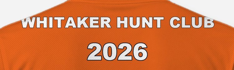 Custom Hunt Club Name Year Whitetail Deer Camp Shirt - print close-up