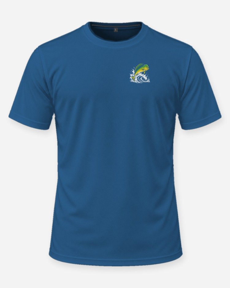 I Came For The Mahi Not The Waves Offshore Fishing T-Shirt - front