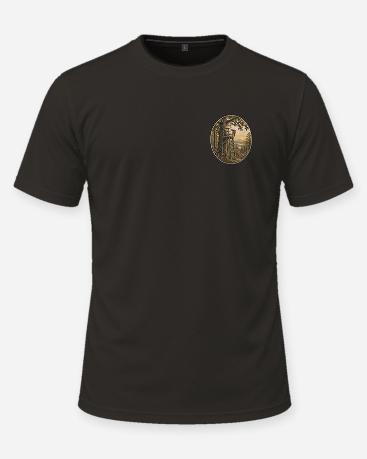 Still Hunting With Me Custom Memorial Deer Hunting Shirt - front