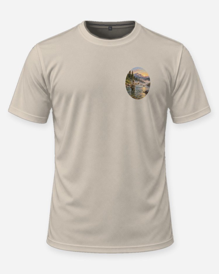 Proud Mom Of Custom Name Fly Fishing Vintage Art Shirt - front