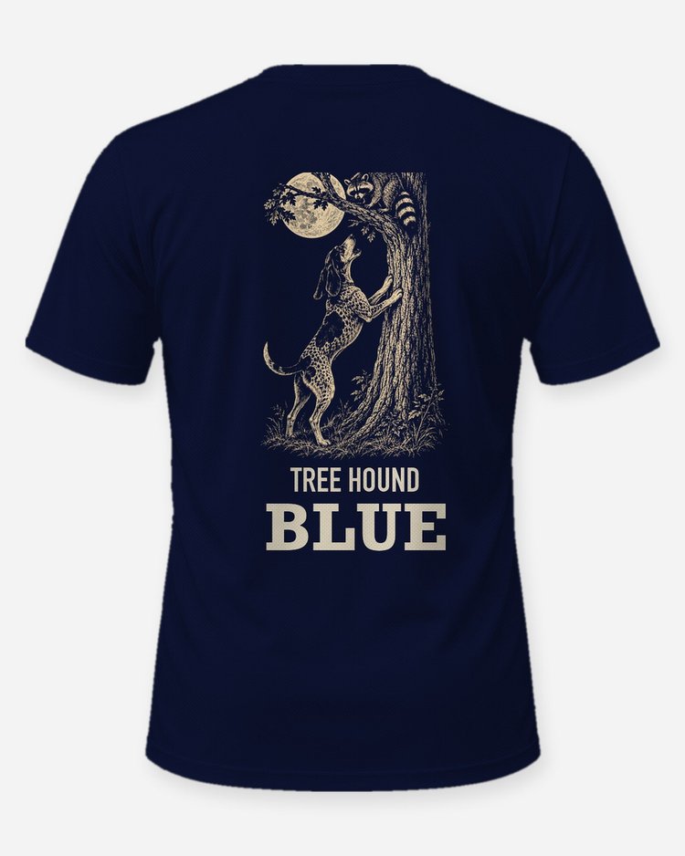 Custom Dog Name Bluetick Coonhound Tree Hound Shirt - back