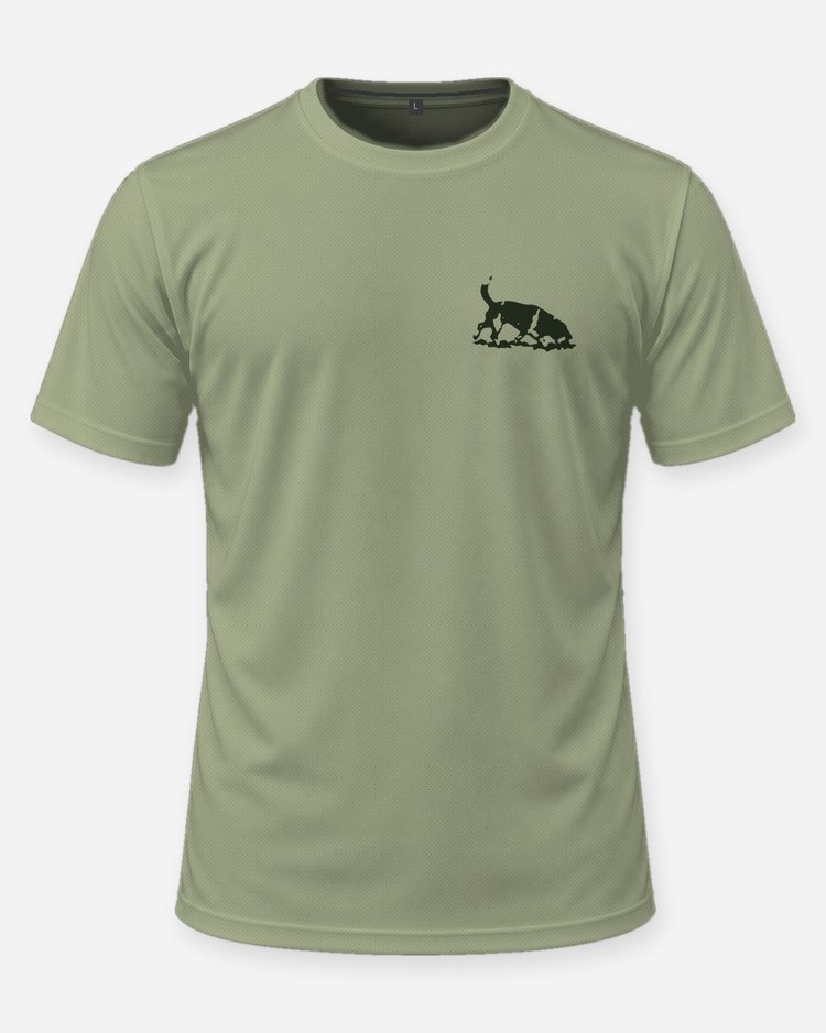 Custom Dog Name Beagle Rabbit Hound Woodcut Shirt - front