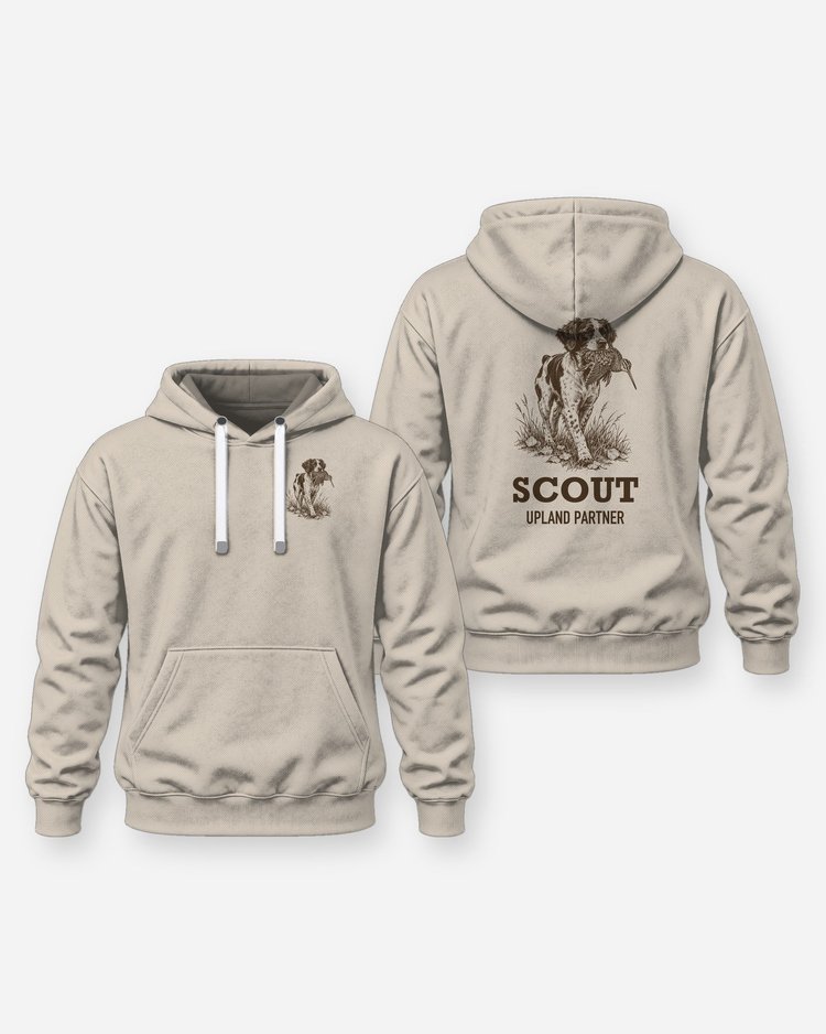 Custom Dog Name Brittany Woodcock Upland Partner Shirt - Hoodie