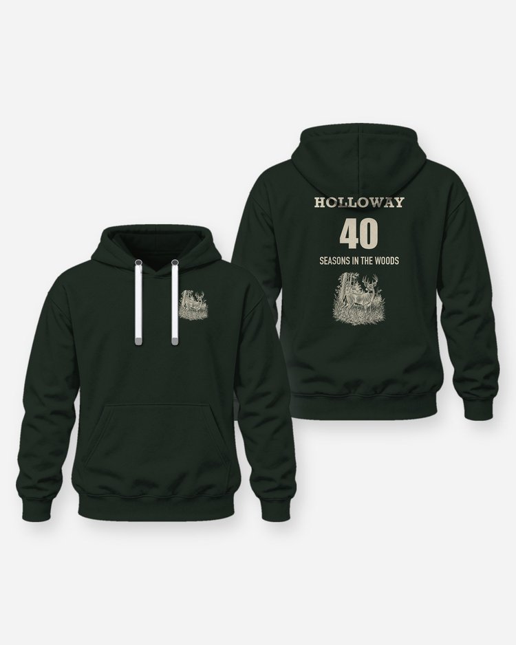 Custom Name And Seasons Count Whitetail Deer Hunting Shirt - Hoodie