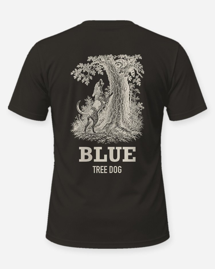 Custom Dog Name Coonhound Tree Dog Hunting Shirt - back