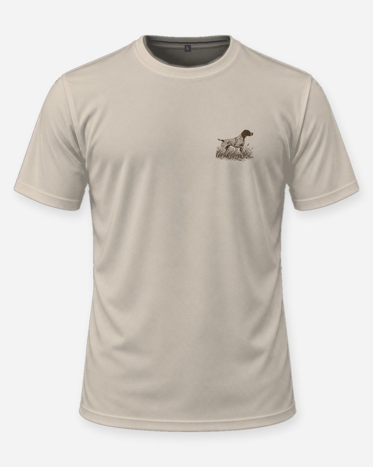 Custom Dog Name German Shorthaired Pointer Bird Dog Shirt - front