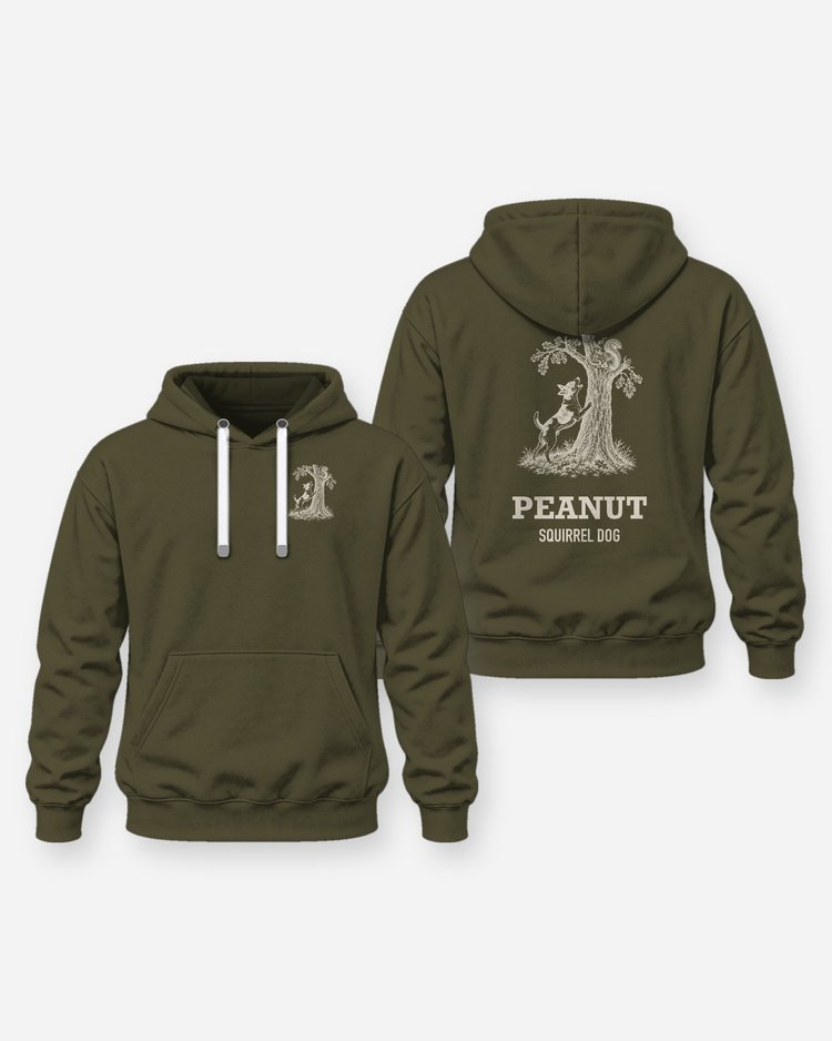 Custom Dog Name Feist Squirrel Dog Hunting Shirt - Hoodie