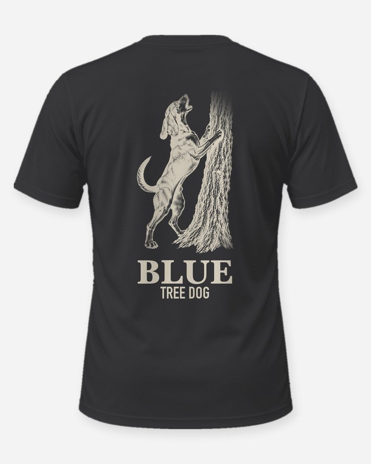 Custom Dog Name Coonhound Treeing Hunting Shirt - back