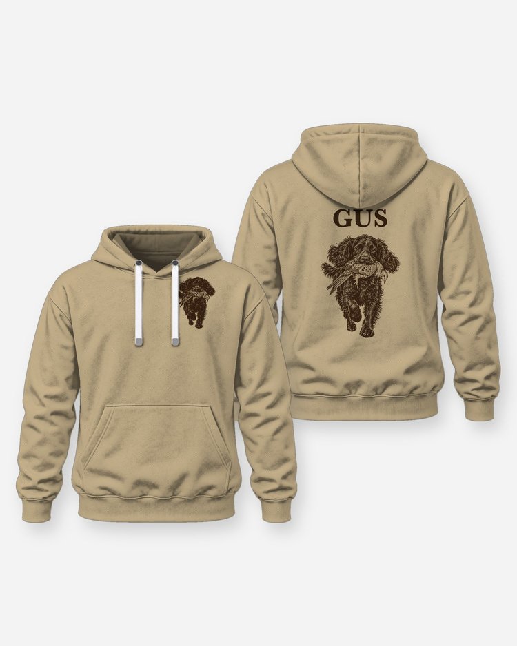 Custom Dog Name Boykin Spaniel Dove Hunt Shirt - Hoodie
