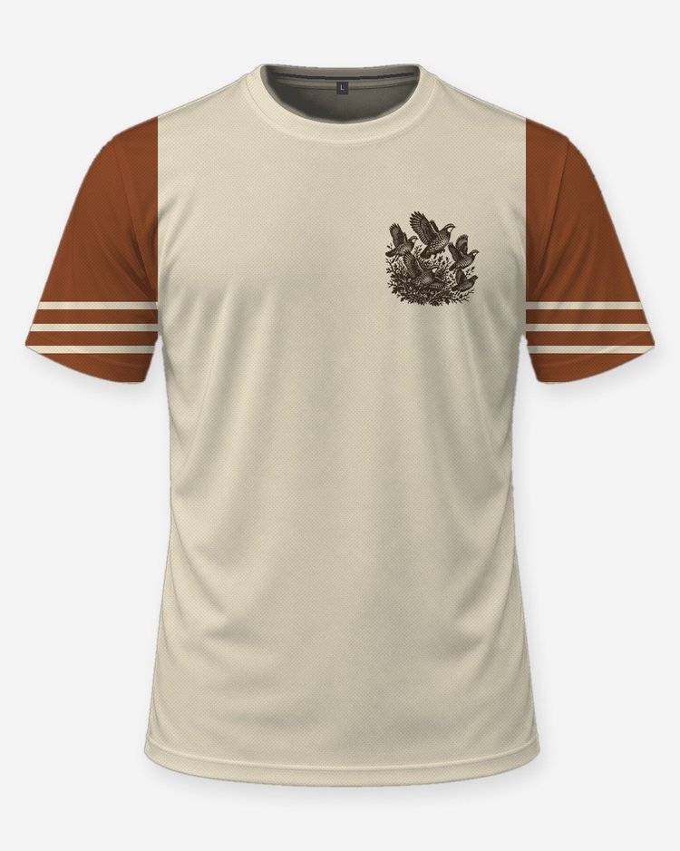 Custom Family Name Bobwhite Quail Club Hunting Shirt - front