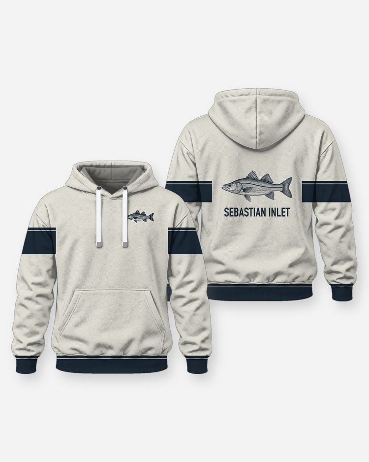 Custom Spot Name Snook Woodcut Fishing Shirt - Hoodie